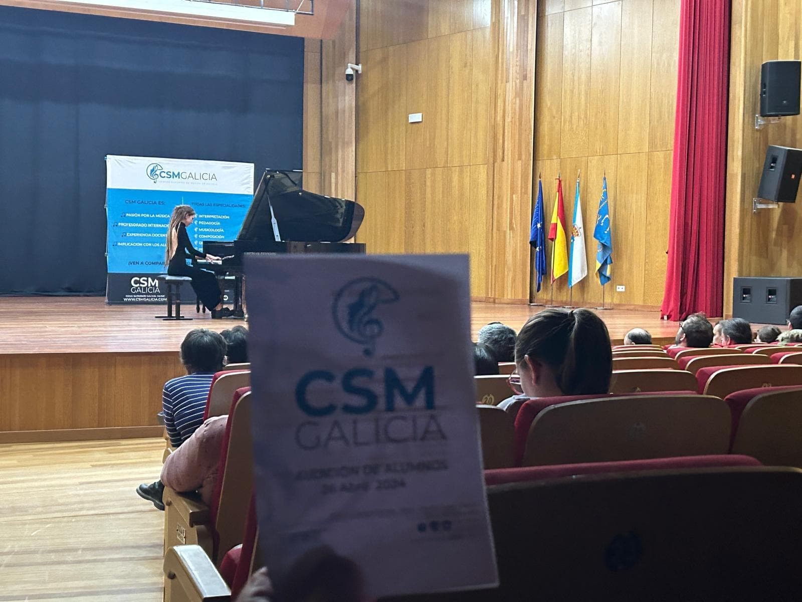LAR asiste a un Concierto de Música Clásica de la mano de CSM Galicia - Imagen 1