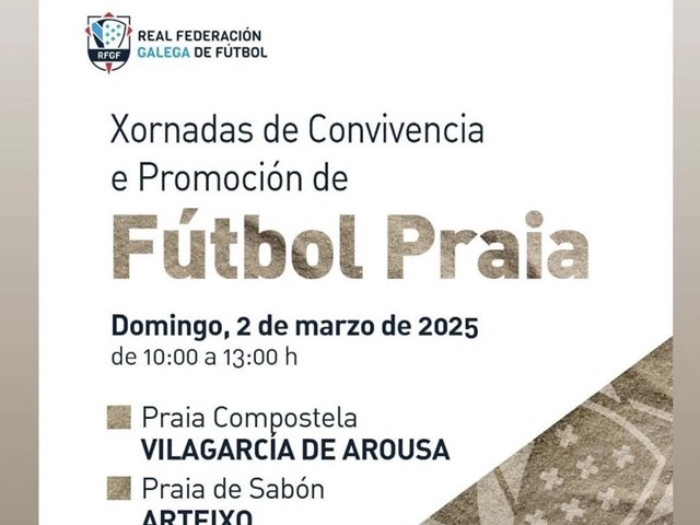 Jornada de Convivencia y Promoción de Fútbol Playa - GOL AL ESTIGMA