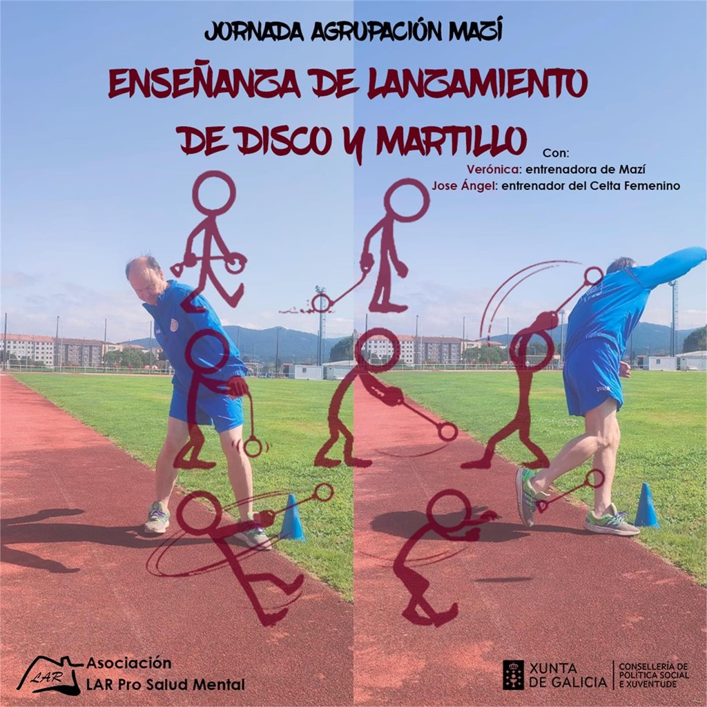 Jornada de Enseñanza de lanzamiento de disco y martillo - "GOL AL ESTIGMA"