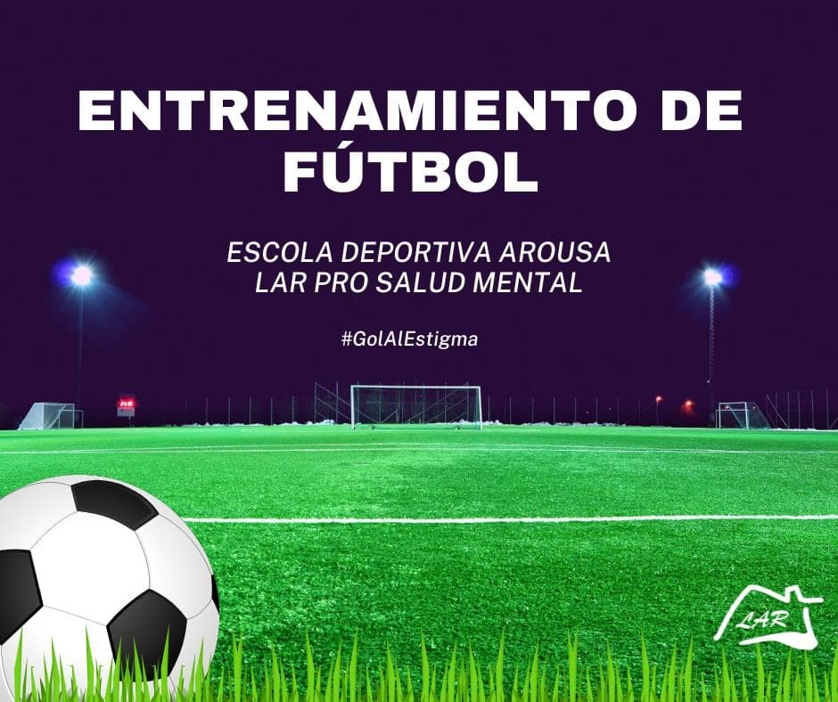 Jornada de fútbol junto con la Escuela Deportiva Arousa - GOL AL ESTIGMA