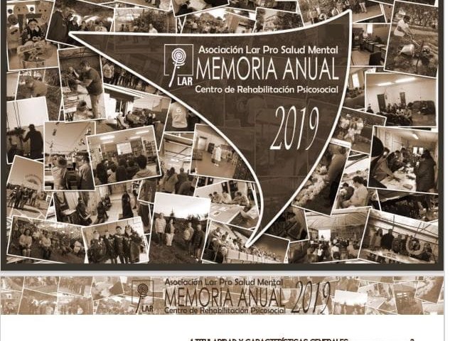 Memoria 2019 Asociación Lar