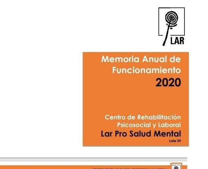Memoria 2020 Asociación Lar