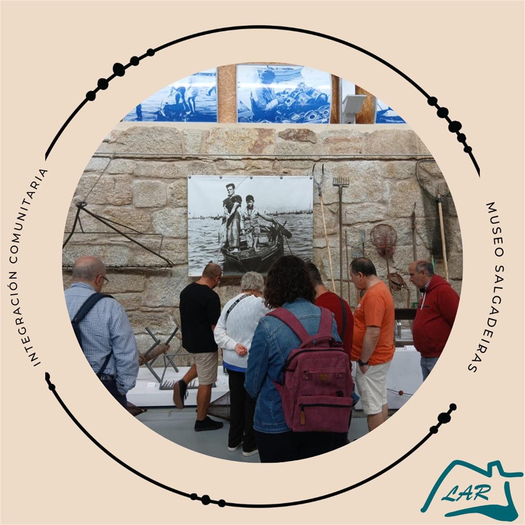 Programa de Integración comunitaria: Salida al Museo das Salgadeiras de Moreiras.