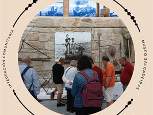 Programa de Integración comunitaria: Salida al Museo das Salgadeiras de Moreiras.